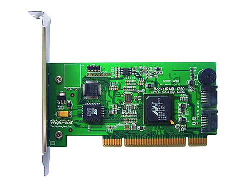 Rocket Highpoint RocketRAID 1720 RAID card supports Apple MAC OS X system