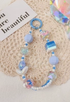 Тюльпан, синие зажимы, бусины снимают еще одну партию изменений