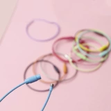 Креативная металлическая подвеска, стальная проволка, шелковые нитки, брелок ручной работы, кукла, сумка с аксессуарами, 10 шт., «сделай сам»