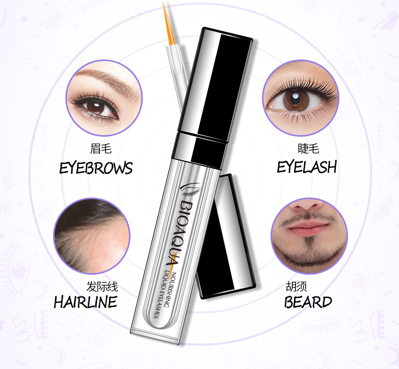 泉 雅 mascara tăng trưởng chất lỏng lông mi dài tăng trưởng chất lỏng mascara 2 đầu