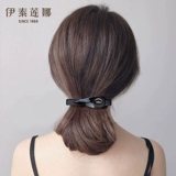 Жемчужная французская тарелка Клип для волос с тремя -цветами имитация выбора жемчужина средние волосы.