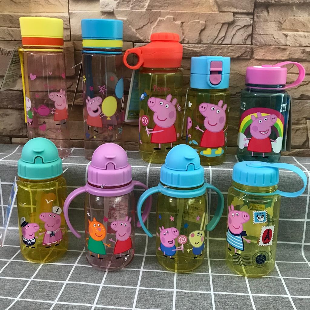 Hong Kong Little Piggy Peech Cup Accompanying Cup Pepe Pig Hands Kettle Powder Red Pig Purple Water Cup