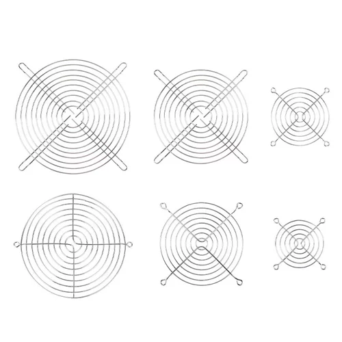 Металлическая сетчатая защита сети 80/90/150/170/200 Охлаждающий вентилятор Поток Вентилятор Железный проволочный проволочный