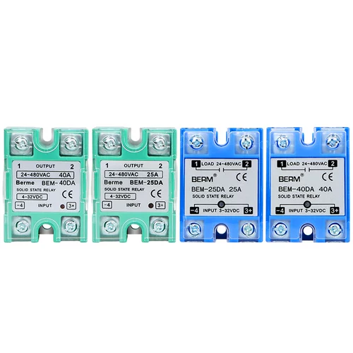 贝尔美 Однофазный твердотельный модуль BEM-40DA 10DA 25DA 60DA DC AC SSR-40DA