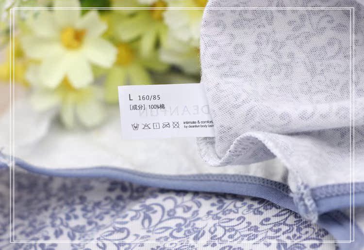 2018 mới quần bướm affin nữ 100% cotton mid-eo cotton kích thước lớn rộng thoải mái cotton mẹ thoải mái quần lót đẹp