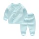 Baby sweater suit early spring cotton sweater newborn baby knitted spring and autumn pure cotton full moon cardigan jacket