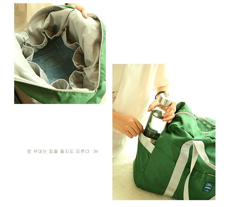 Túi du lịch có thể gập lại nữ nam xách tay Hàn Quốc túi duffel khoảng cách ngắn du lịch dung lượng lớn túi hành lý nhẹ túi lên máy bay tui du lich