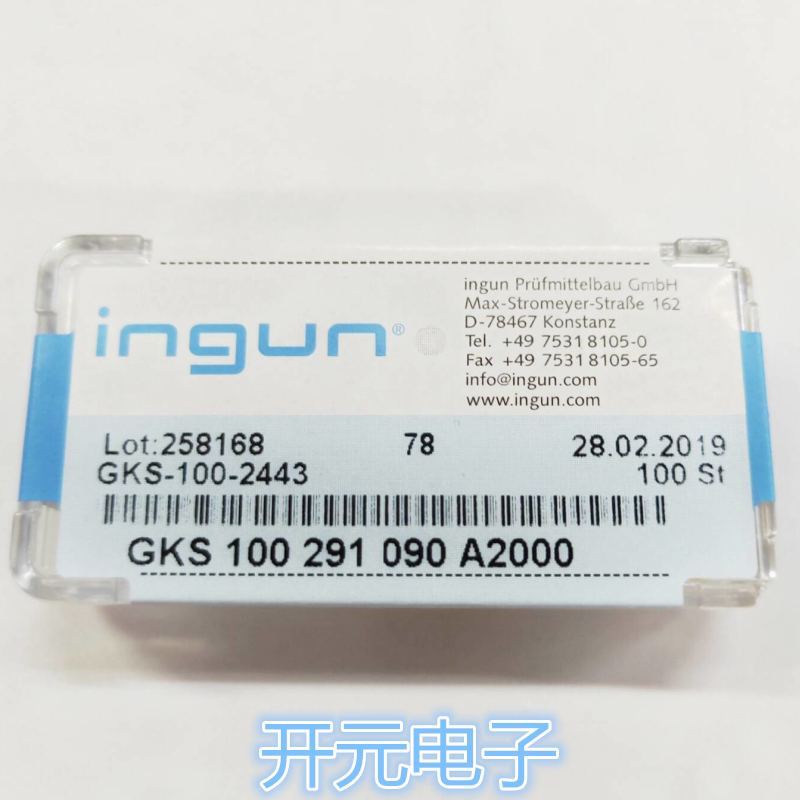 GKS100 291 090 A2000国产英钢针100mil尖针三面尖探针顶针GKS100