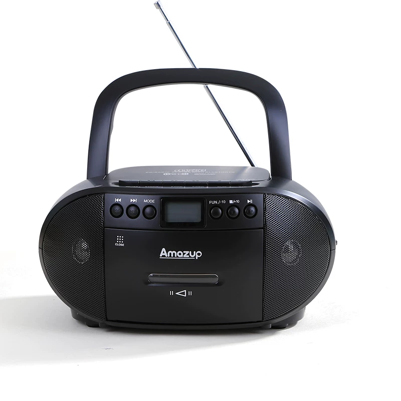 Портативный Bluetooth CD MP3-плеер с FM-радио, кассетный рекордер, поддержка USB-диска, английский диск для обучения