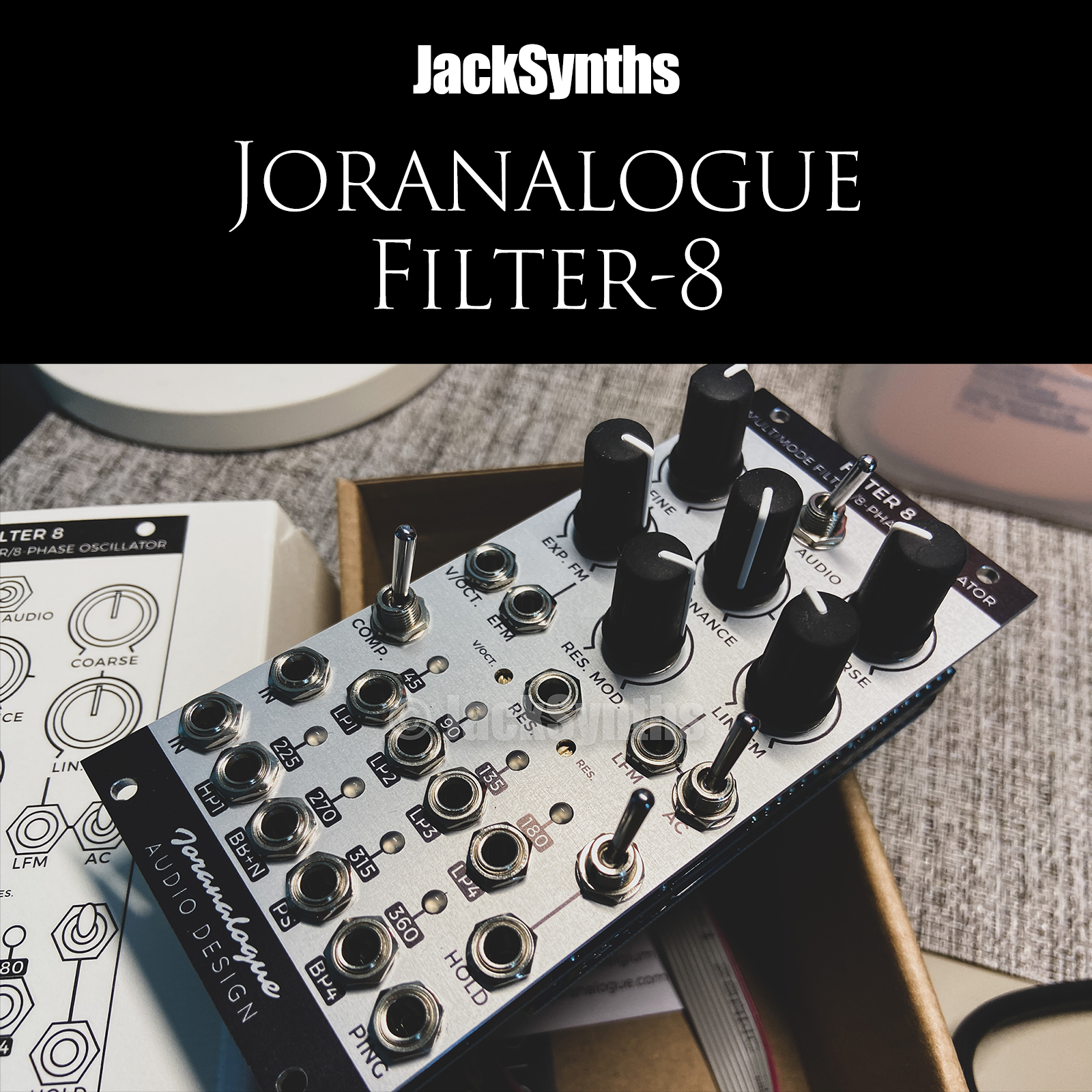 Joranalogue Filter 8 Multimode EURORACK Simulation synthesizer module