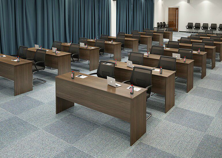 Free Combination Strip Conference Table Staff Office Training Table And Chairs Composition Speech Table Chairs Students Class Chairs-Taobao