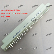 EUROPEAN SOCKET 9001-12641C00A 3*32 pin STRAIGHT hole Hollow 2 54MM connector MALE straight hole