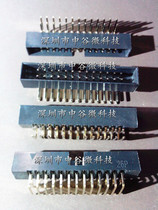 Simple horn socket 26 curved pin DC3-26P curved foot 90 degree foot distance 2 0MM cable socket 26 core welding plate