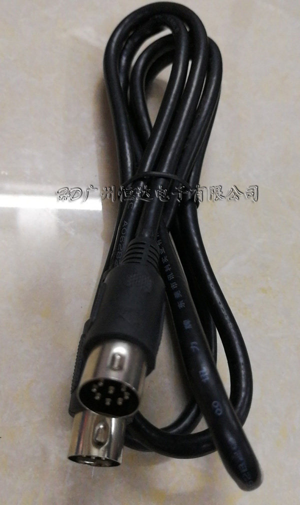 Large 8P connecting line DIN8P connecting wire beauty apparatus wiring