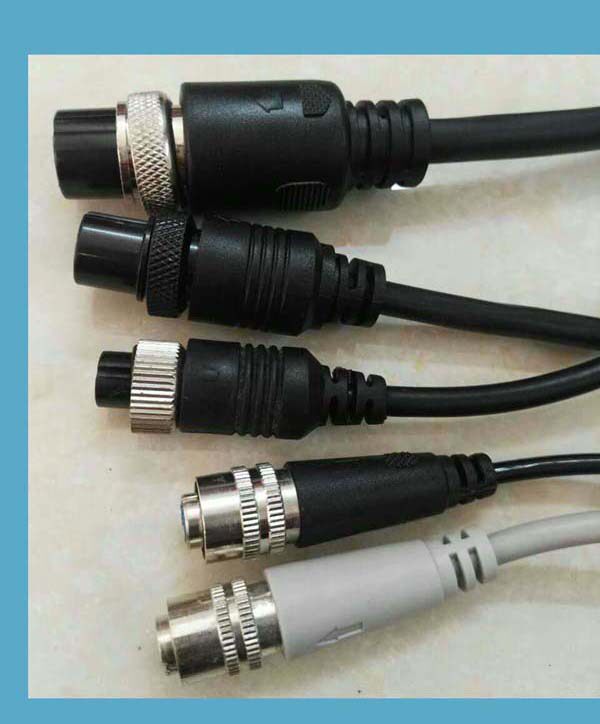 Factory direct sales 20mm3-6 core injection molding aircraft female head line handheld portable ultrasonic signal line