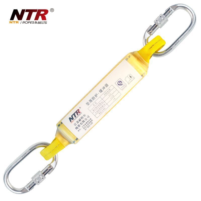 Nettle aerial work fall protection Seat belt buffer Seat belt hook Shock absorber bag buffer positioning