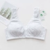 AB đồ lót mẹ bra trung niên và người già áo ngực cotton mỏng phần vest loại không có vòng thép kích thước lớn khóa trước áo ngực E901 - Áo ngực không dây Áo ngực không dây