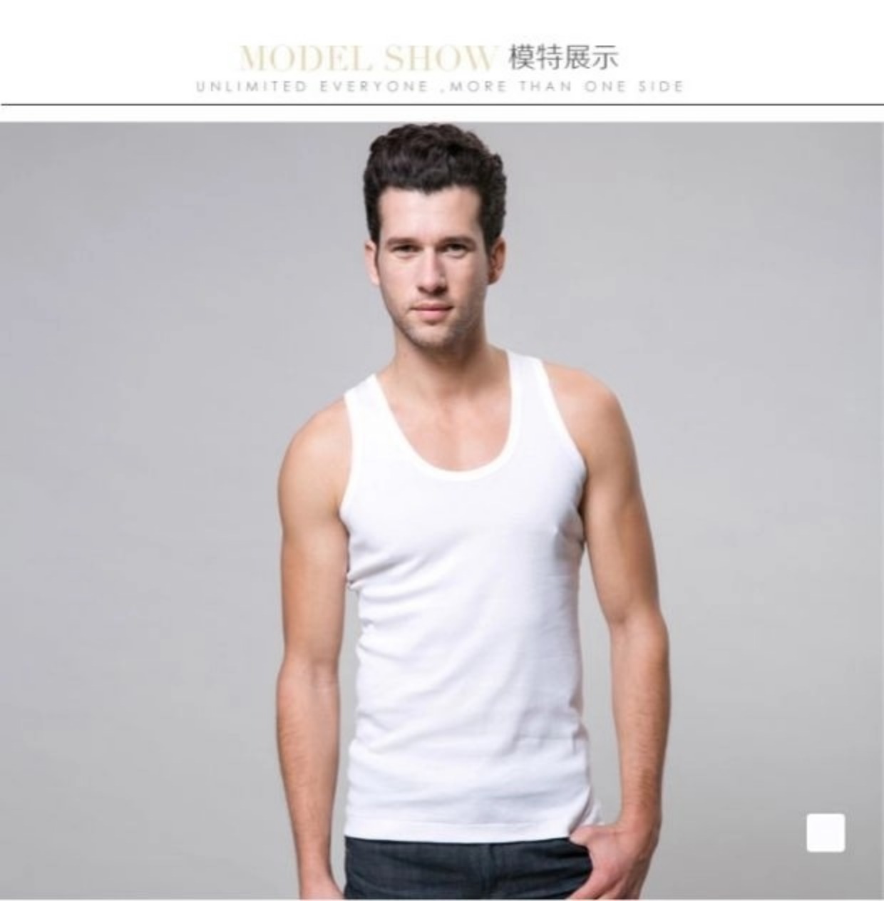 AB đồ lót không tay vest nam mùa hè thủy triều cotton cũ áo sơ mi giản dị chạm đáy áo sơ mi nam T758 áo lót không gọng