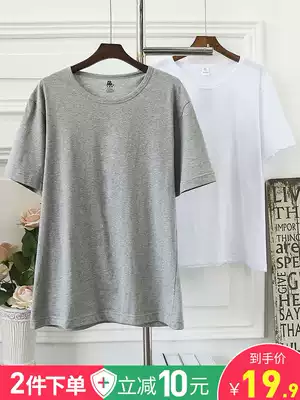 AB underwear Old Man shirt cotton round neck short sleeve T-shirt undershirt men Middle-aged and elderly loose large size Old Man shirt T751