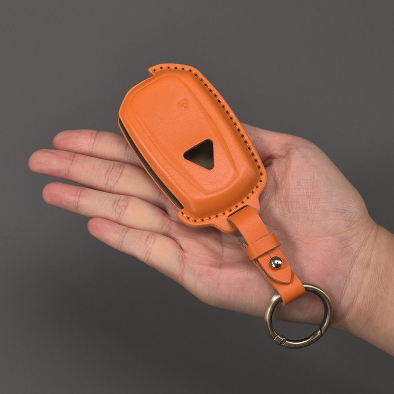 Suitable for Triumph Motorcycle Key Cover Xcxe Big Adventure Scrambler1200 Rocket Rocket3 Genuine Leather Case