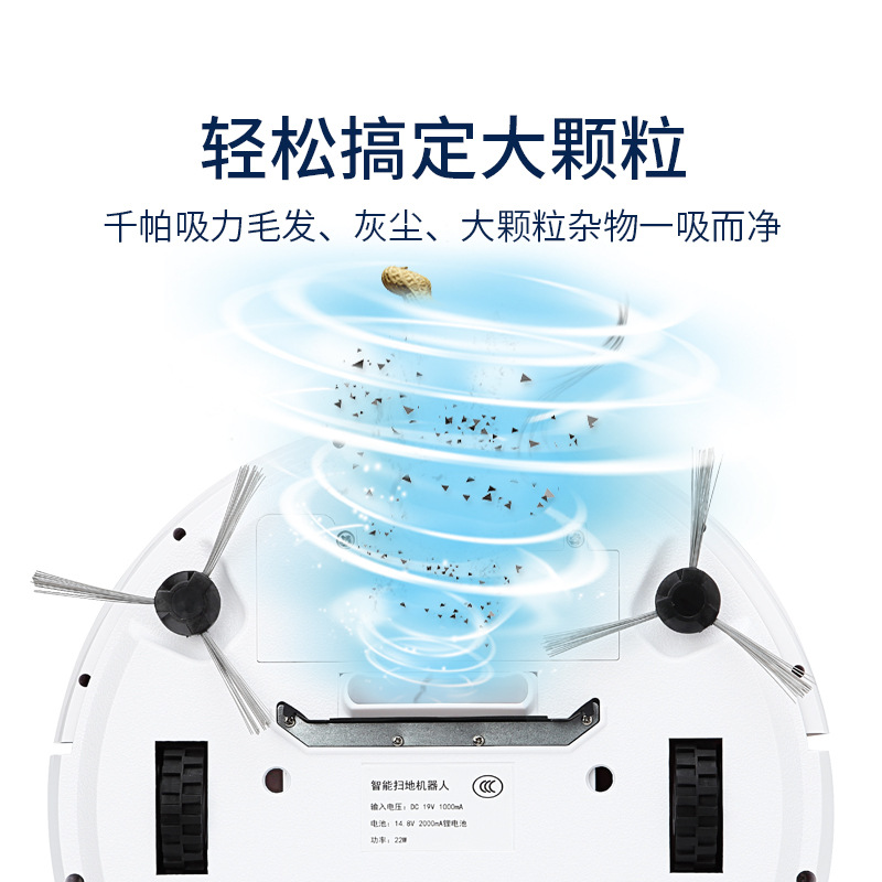 Robot quét nhà thông minh tự động tạo tác lười quét máy lau nhà một thiết bị hút bụi mini - Robot hút bụi robot hút bụi rapido r8s