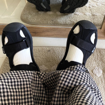  2021 new girl baotou Japanese sandals womens sports Korean outdoor large size all-match beach shoes casual shoes