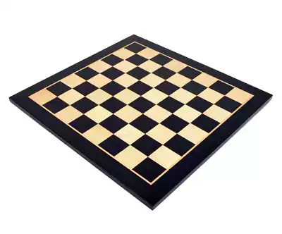 1chess Poland imported large chess board European maple black and white lattice 55cm