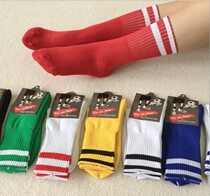 Wear-resistant knee high elastic football socks thickened towel socks sweat-absorbing non-slip sports short socks