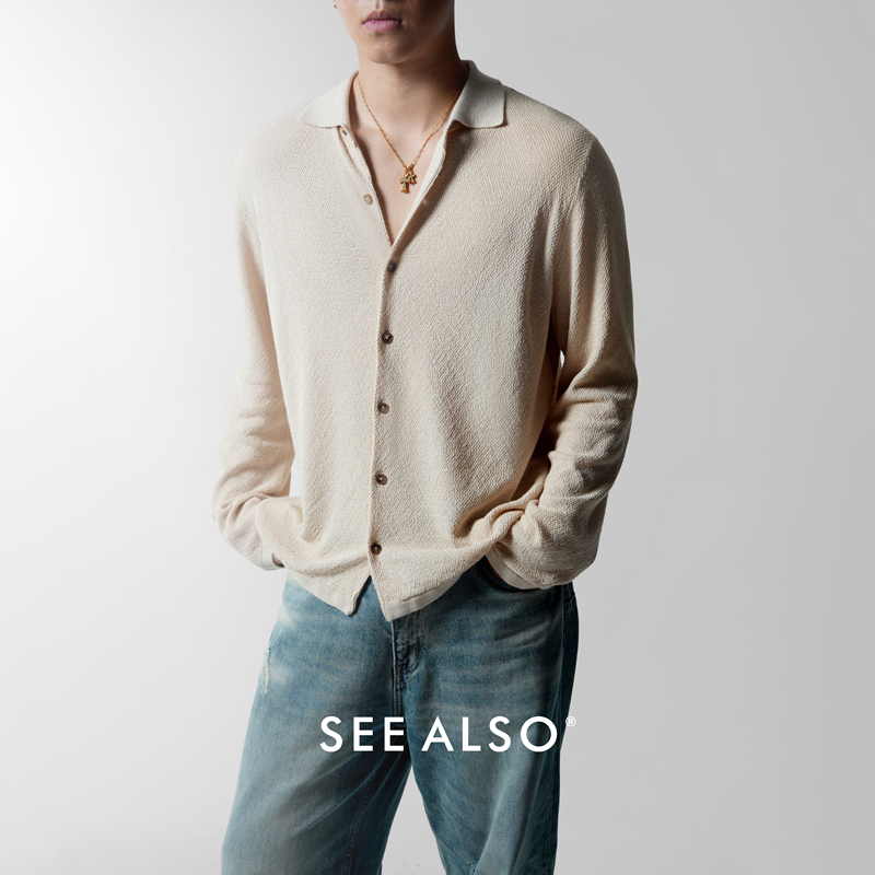 See Also『King's Gift』Linen Blend Old Money New Rich Knit Cardigan Long-Sleeve Shirt Jacket for Men