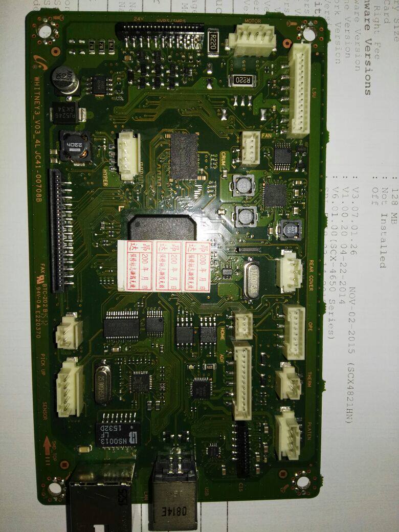 Samsung 4521HS 4321NS 4321NS 4201S 4655FN 4655FN 4621NS 4650 4621NS Interface Board