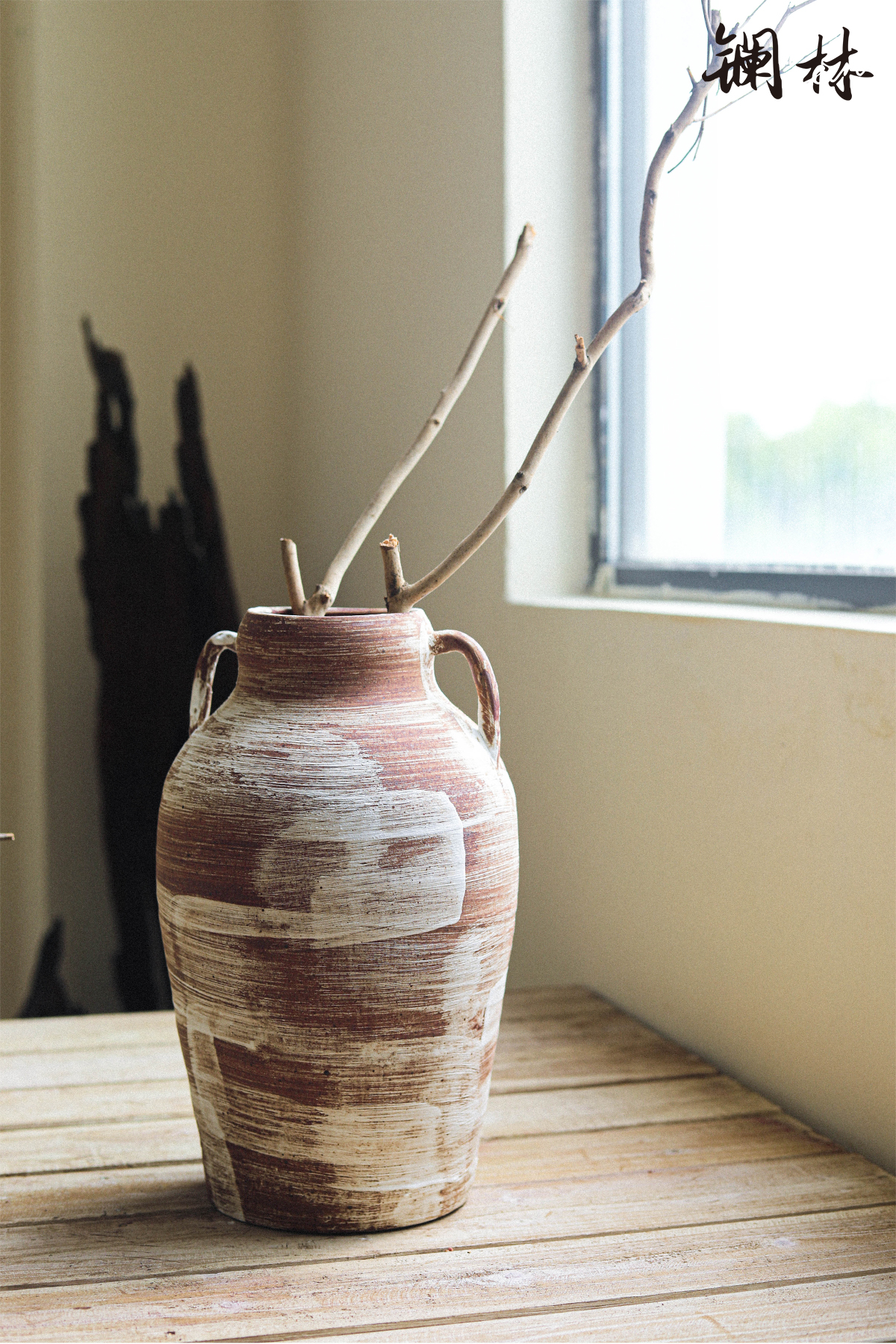 Ceramic vase coarse some Ceramic pot rural wabi-sabi wind restoring ancient ways flower arranging furnishing articles soft outfit home sitting room adornment of home stay facility