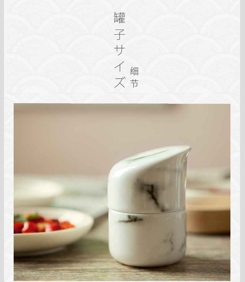 Creative contracted ceramic teeth toothpicks extinguishers home sitting room tea table box restaurant table toothpicks as cans move toothpick bottle