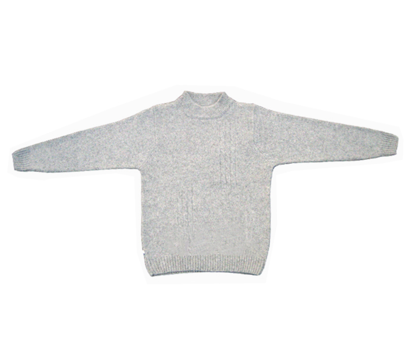 Grand Scout pure sheep sweatshirt male and female round collar knitted sweater thickened warm secondary school student 140-170