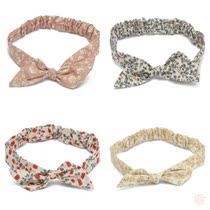 Division Horse Warmth Church Kongres Slojd 22SS Children Girl Girl Fresh Crummy Butterfly Knot Hair with hair accessories