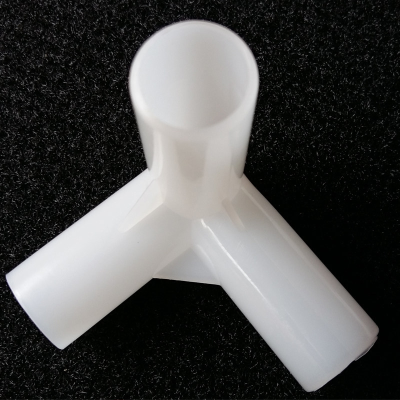 Hot selling mosquito net accessories hanging fan crossbar top ball decorative ball 16 diameter stainless steel tee plastic joint universal