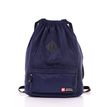Basketball bag Shoe storage bag Large capacity drawstring pocket Portable sports backpack Student training bag Shoulder football
