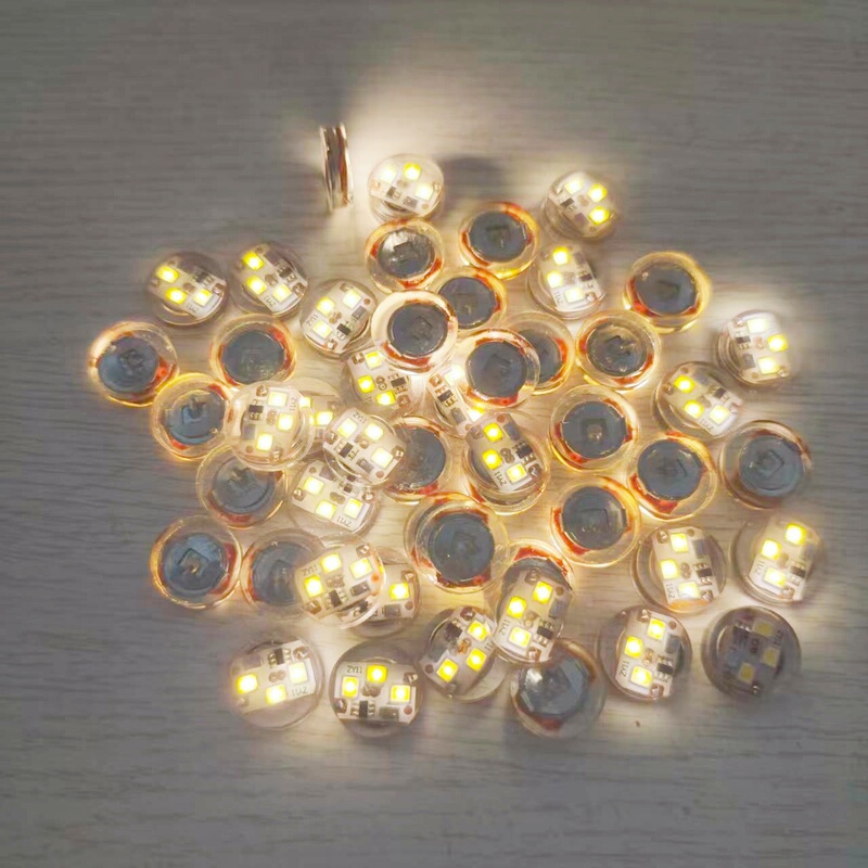 10-Second Constant Warm Light Tap Light, Vibration Constant Light Without Flickering, Warm Light That Lights up Upon Collision, Warm White Light, Tap Light, Warm White