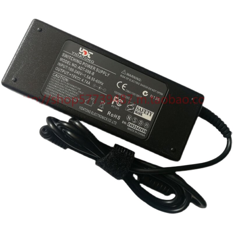 19V3.42a4.74A Sdijo TOPOSH Core i7 laptop source adapter charging cable 12V2A