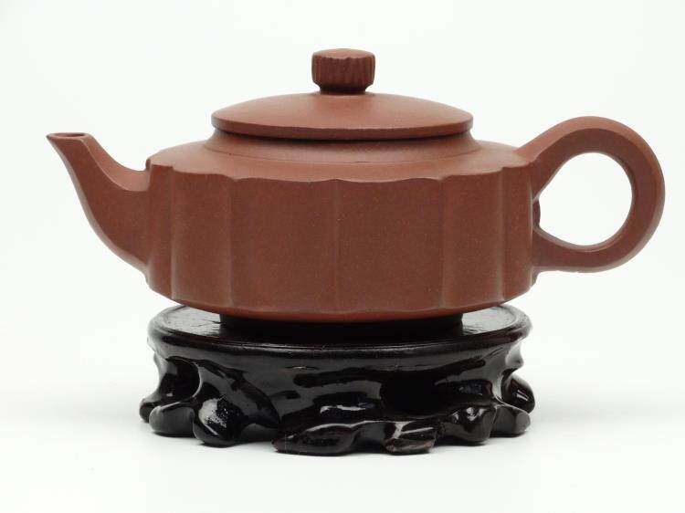 133#Yixing Purple Clay Teapot Collection Raw mine purple clay crafts artist handmade Zhoupan purple sand teapot