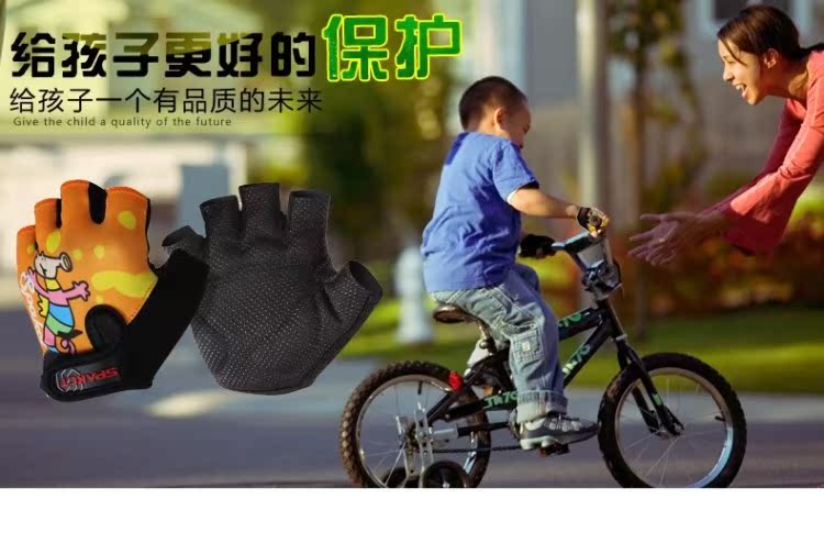 Gants de cyclisme enfant SPAKCT - Ref 2255479 Image 7
