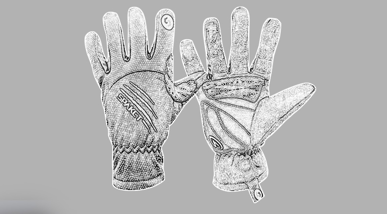 Gants pour vélo homme SPAKCT - Ref 2255475 Image 11