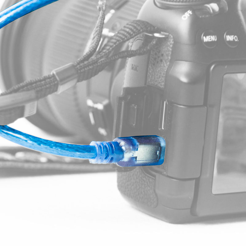 Canon Nikon dòng cáp dữ liệu camera usb 3 m 5 m 10 m 5d3 5d2 6d D610 D7000 - Phụ kiện máy ảnh kỹ thuật số balo peak design