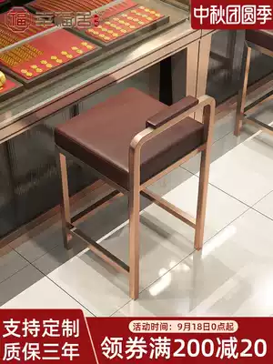 Counter special chair high chair bar chair stainless steel bar chair cashier counter high stool reception stool