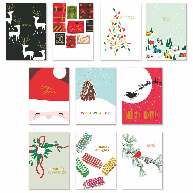 Yihe Nuo Mini Christmas Greeting card Christmas card Christmas gift MINI-1828