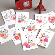 Euno Mini Blessing Card Postcard Universal Card Birthday Card Thank you Card Valentine Card WISH-1730