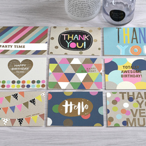 Iuo MINI blessing card Children card birthday card universal card thank card card party card MINI-1804