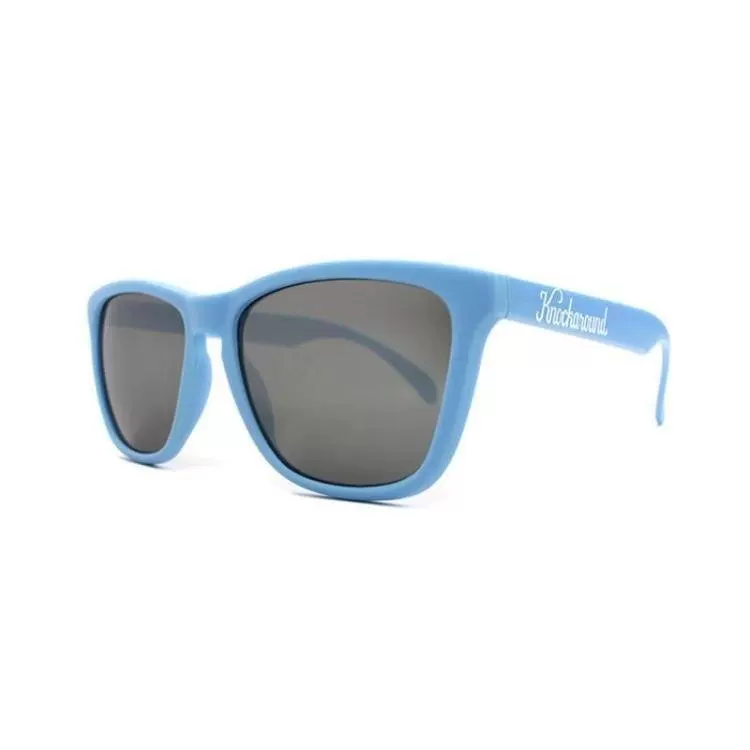 Американские брендовые солнцезащитные очки Knockaround светло-голубые Carolina Blue Knock around обычные