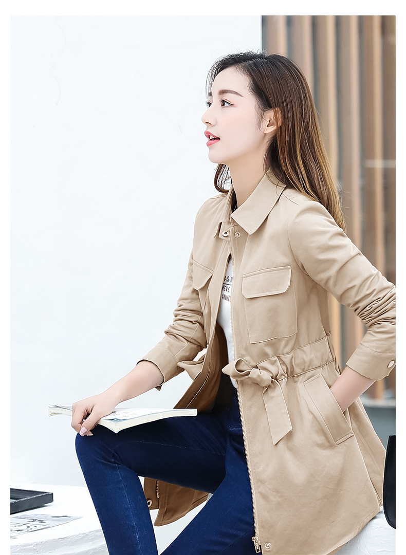 Trench pour femme MEFOUND    en Coton en Coton - Ref 3226148 Image 19