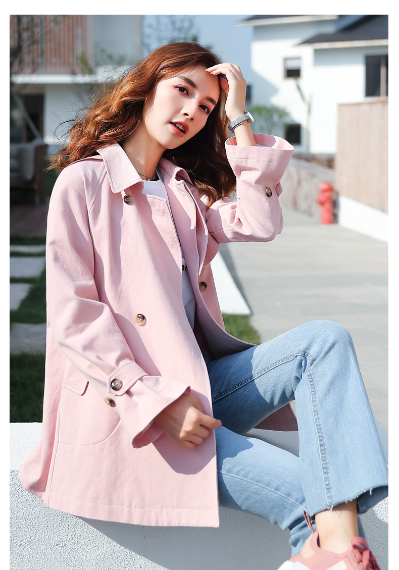 Trench pour femme MEFOUND    en Coton - Ref 3227762 Image 25
