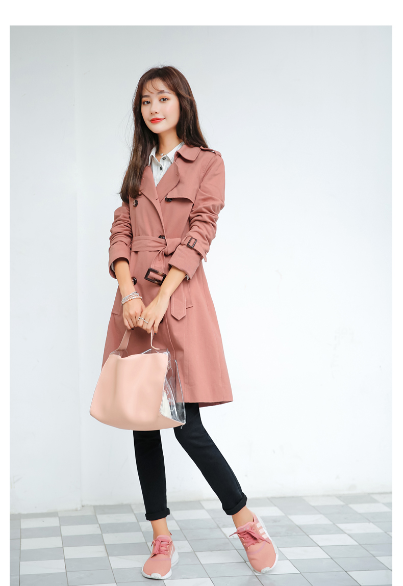 Trench pour femme MEFOUND    en Coton - Ref 3227521 Image 33